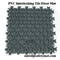 η εμπορική είσοδος χαλιών πατωμάτων PVC 200mmx100mmx9mm ξύνει τις κουβέρτες 9mm εισόδων ρύπου πυκνά